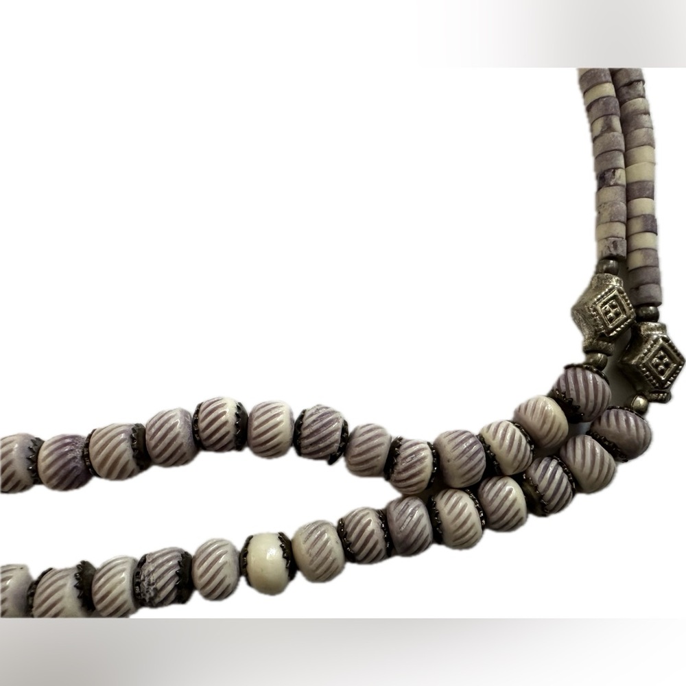 Double Beaded Necklace - Picture 2 of 3